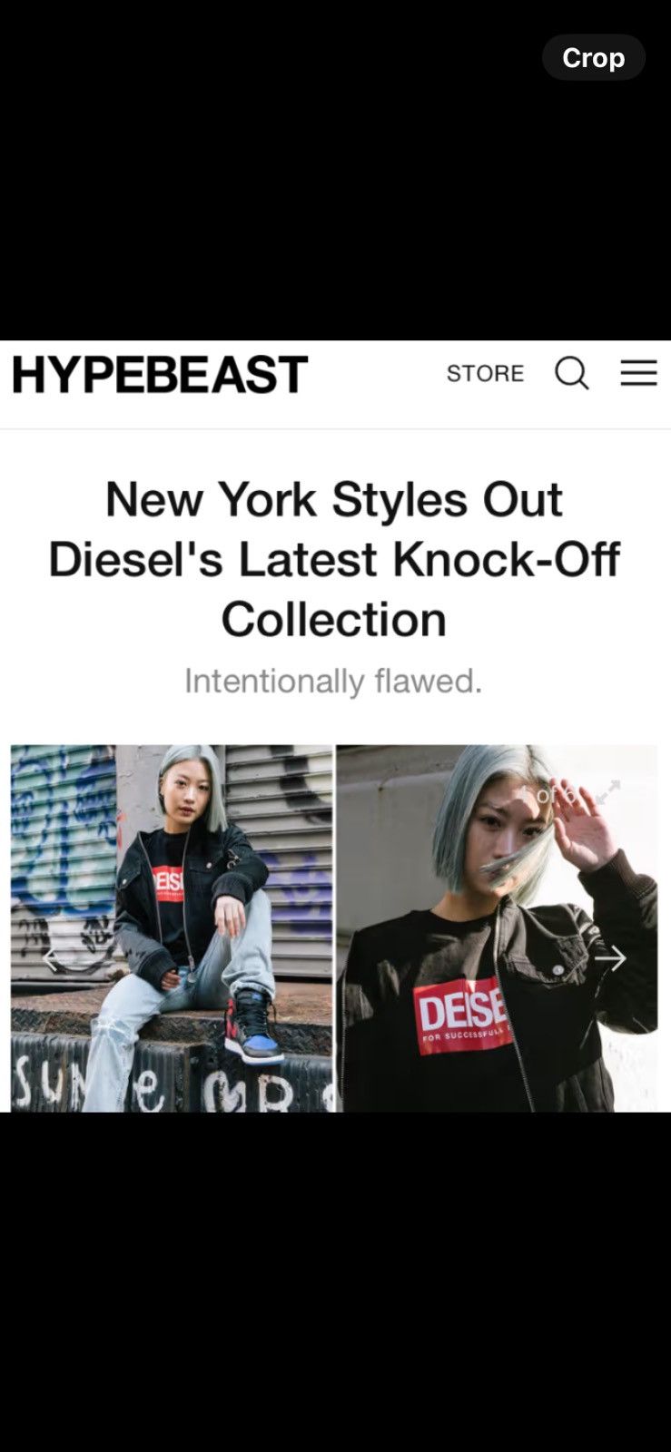 Diesel DIESEL Misspelled Logo Limited Edition tee BNWT Size US M / EU 48-50 / 2 - 12 Thumbnail
