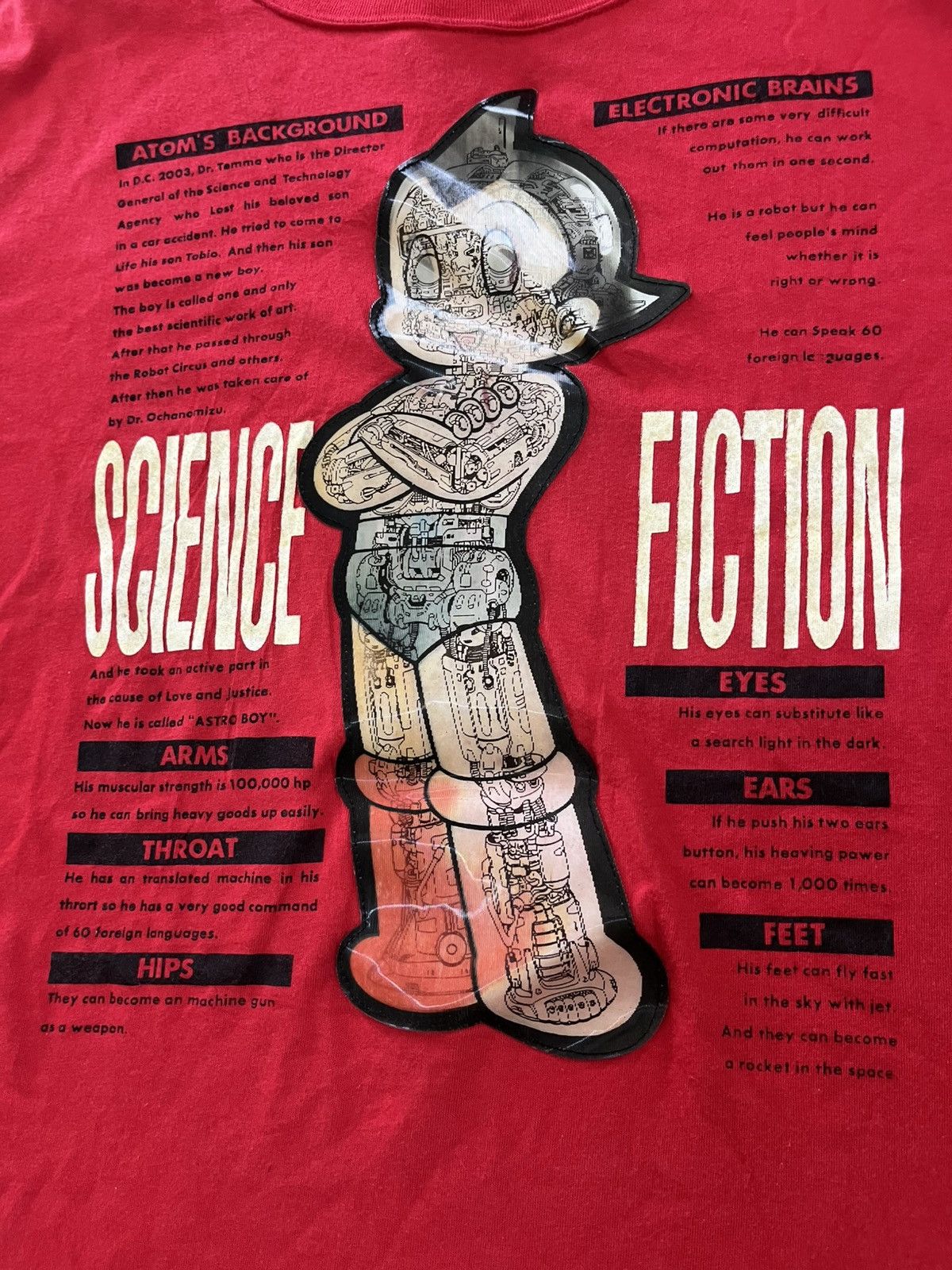 Anime Vintage 80s astro boy 3d picture shirt Size US M / EU 48-50 / 2 - 3 Thumbnail