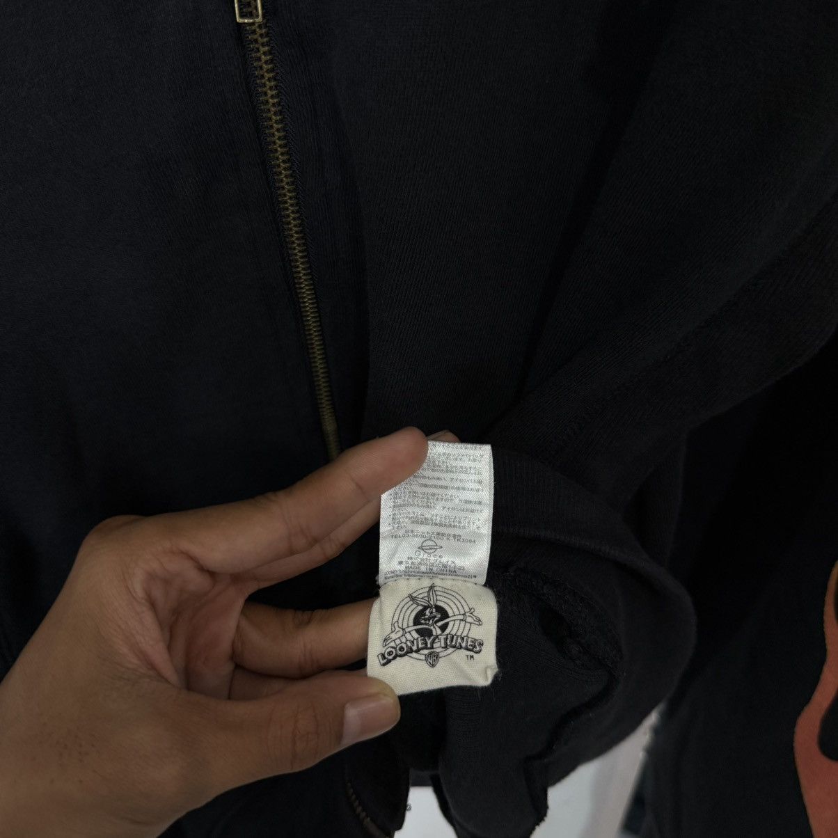 Japanese Brand LOWBLOW KNUCKLE x looney tunes flame motorcycle zip hoodie Size US XL / EU 56 / 4 - 10 Thumbnail