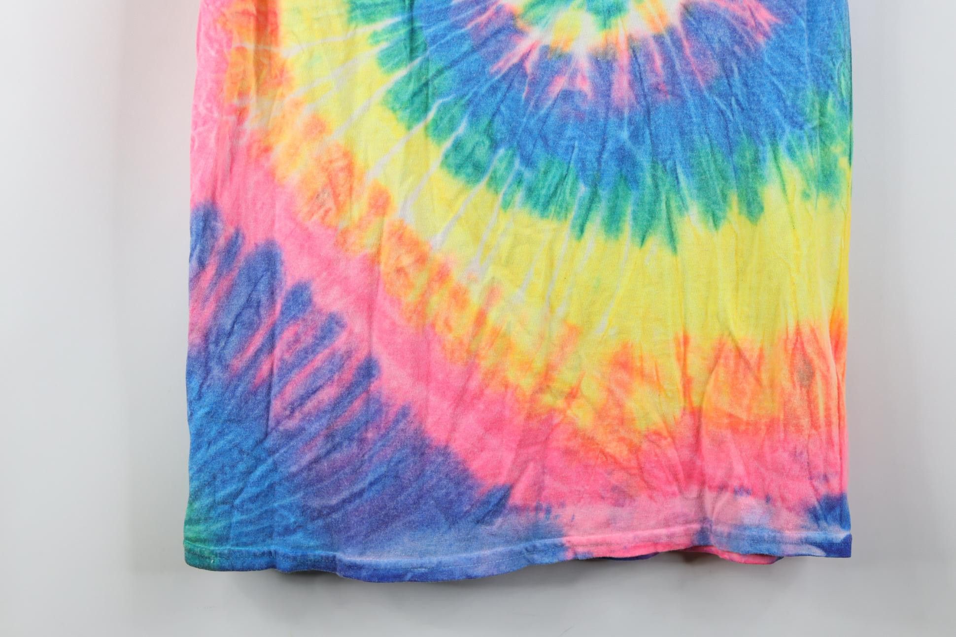 Vintage Y2K Rick and Morty Get Schwifty Tie Dye Short Sleeve T-Shirt Size US S / EU 44-46 / 1 - 14 Thumbnail
