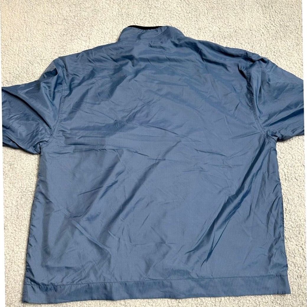 Vintage Clearwater Outfitters Jacket Mens Large Blue Quarter Zip Pullover Windbreaker Size US L / EU 52-54 / 3 - 2 Thumbnail