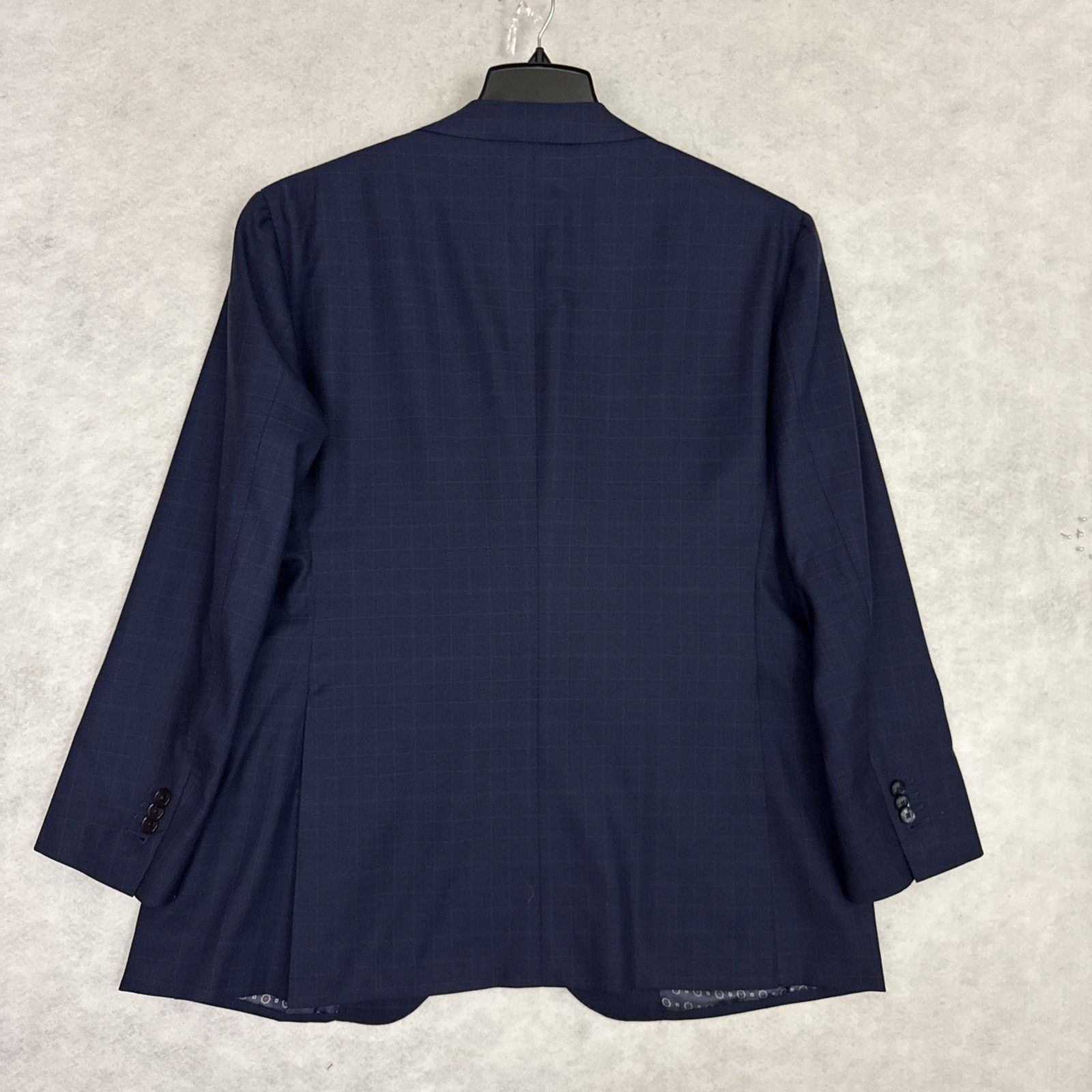 Suitsupply SuitSupply Blazer Mens 46R Blue La Spalla Drago Wool Sport Size 46R - 5 Thumbnail