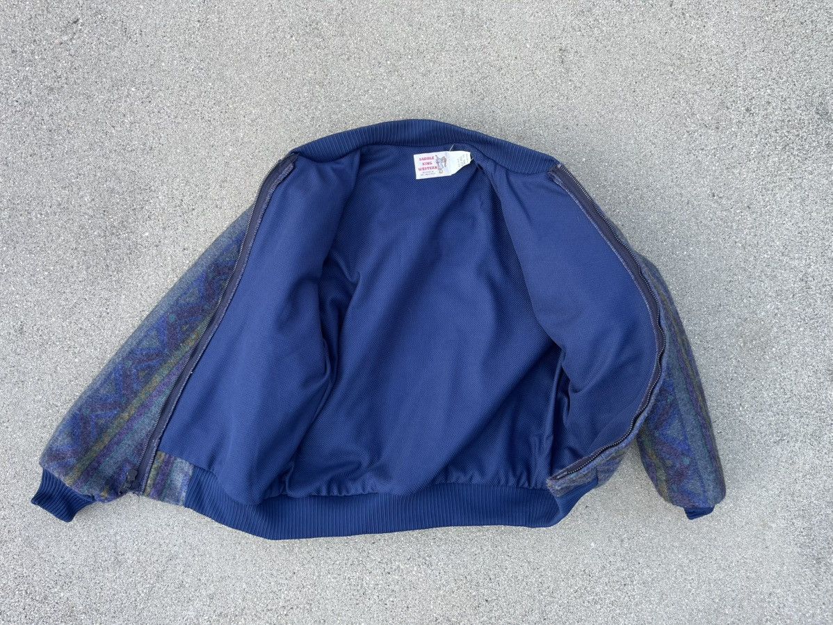 Other Vintage Saddle King Western Navajo Aztec Bomber Jacket Size US M / EU 48-50 / 2 - 4 Thumbnail