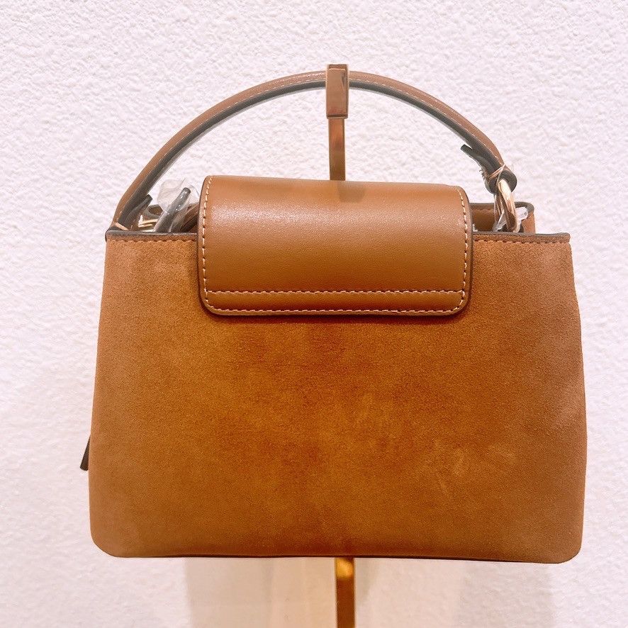 Coach NWT Coach Eliza Mini Carryall Bag In Suede CW181 Size ONE SIZE - 6 Thumbnail