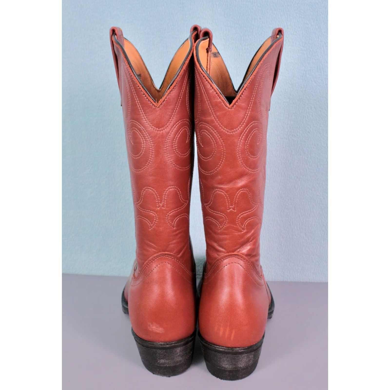 Red Wing Red Wing Boots Mens VTG 70s Pecos Steel Toe Size 12 D Brown Leather Boots Size US 12 / EU 45 - 4 Thumbnail