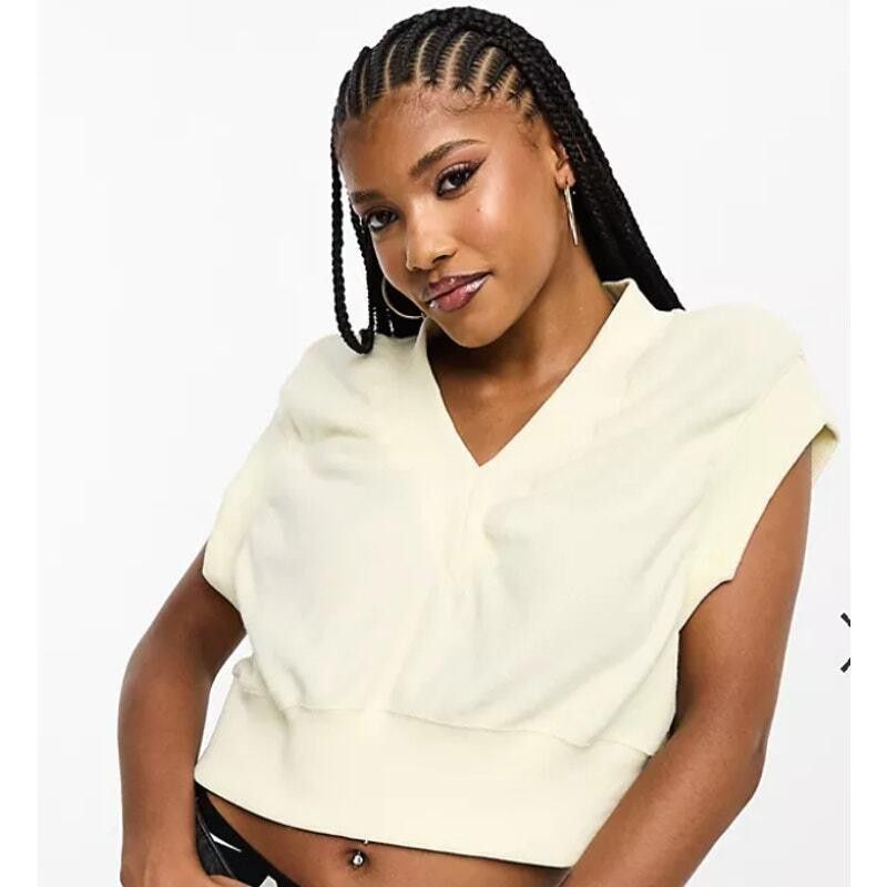 Nike Nike Women's Cropped Knit Sweater - SZ XS Size XS / US 0-2 / IT 36-38 - 2 Thumbnail