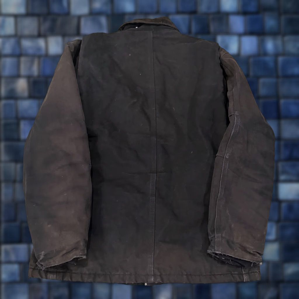 Carhartt Carhartt Jacket Mens C003 Duck Traditional Coat Black Quilted Medium Regular Heavyweight Workwear Size US M / EU 48-50 / 2 - 1 Thumbnail