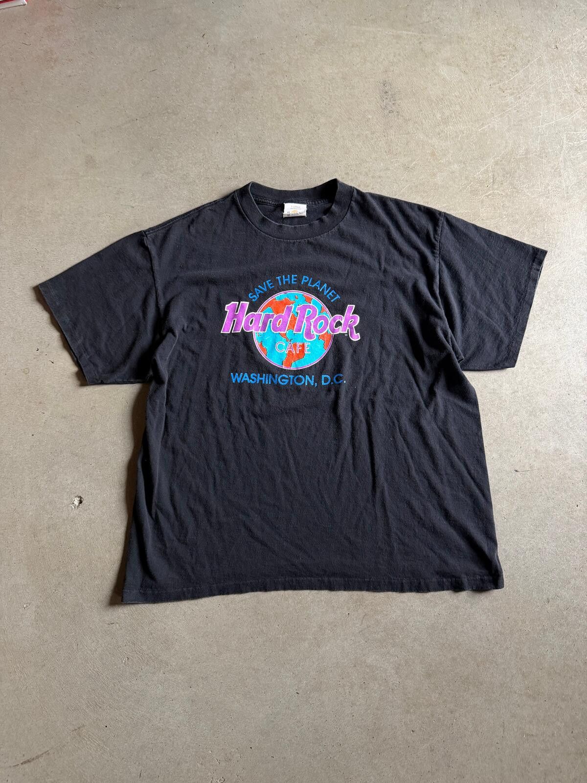 Hard Rock Cafe VTGfe Washington DC Tee Sz XL Size US XL / EU 56 / 4 - 1 Thumbnail