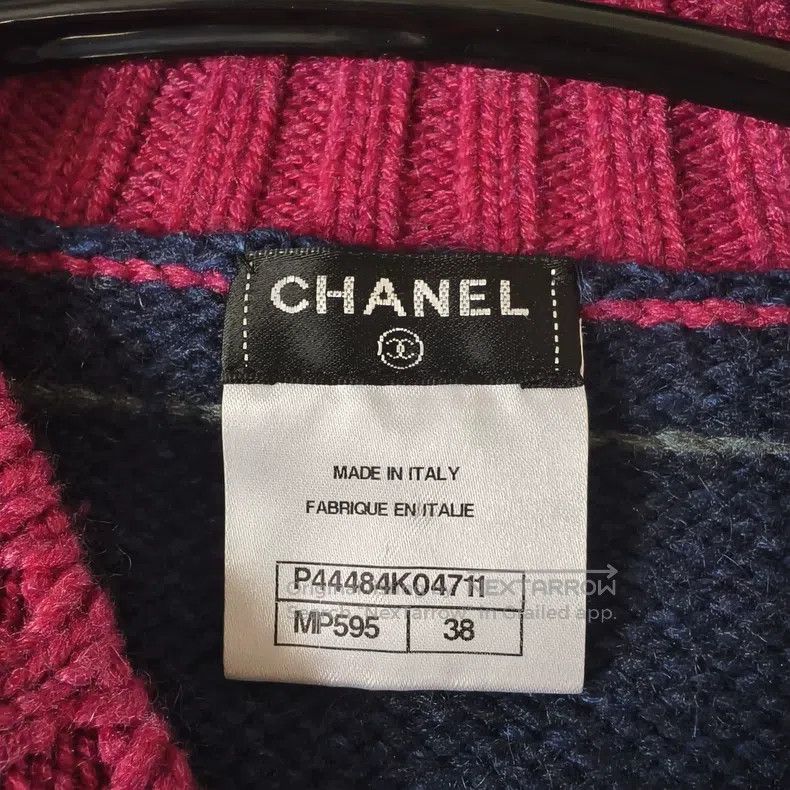 Chanel Chanel Contrast colour knitted sweater Size XS / US 0-2 / IT 36-38 - 4 Thumbnail