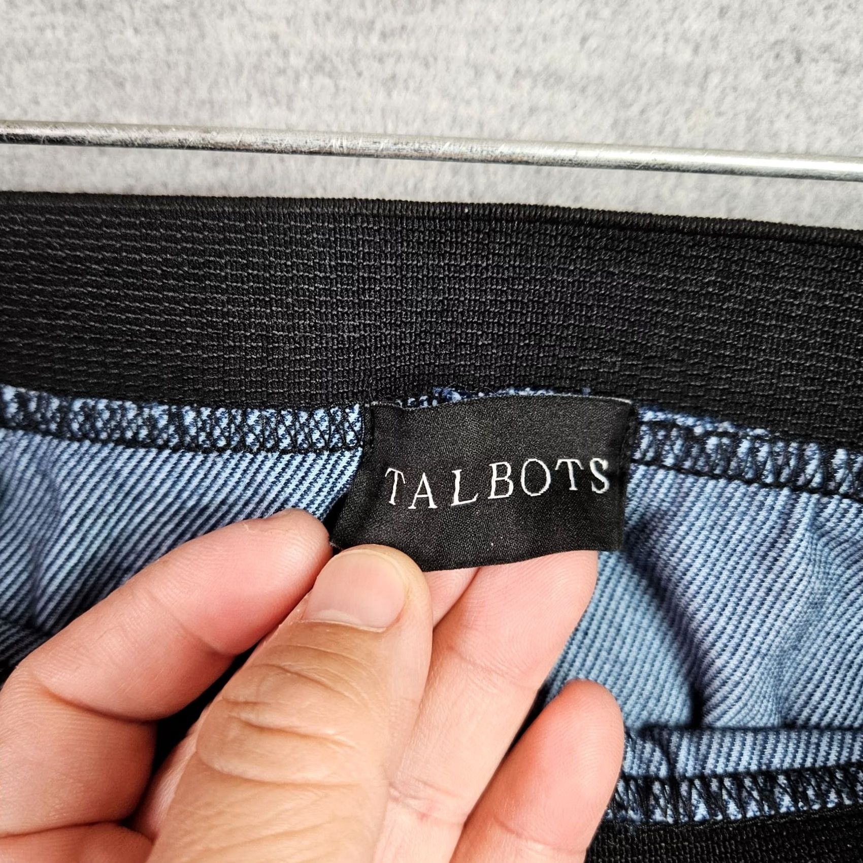 Talbots Talbots Women Ankle Pants Blue Pull On Stretch Casual Size 8P Size 30" / US 8 / IT 44 - 5 Thumbnail