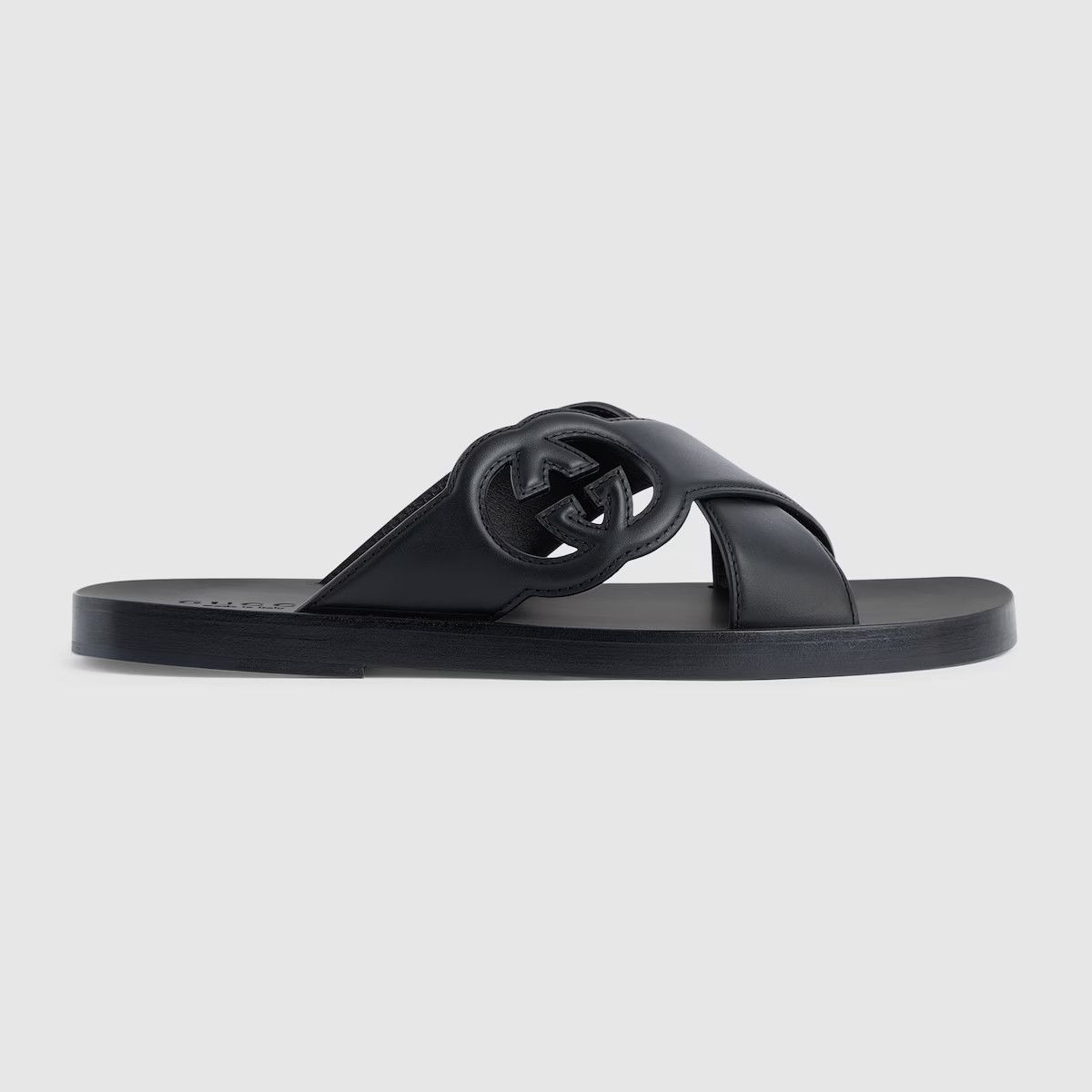 サンダル GUCCI 816380.AADUO Sandals Women's sandal with Double G in black GG canvas | GUCCI® US