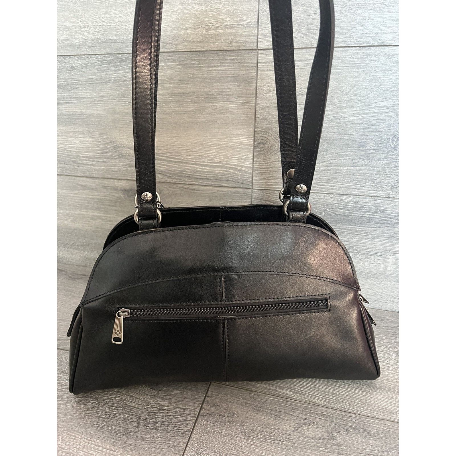 Patricia Nash Patricia Nash Oval Satchel Heritage black bag A399509 Size ONE SIZE - 5 Thumbnail