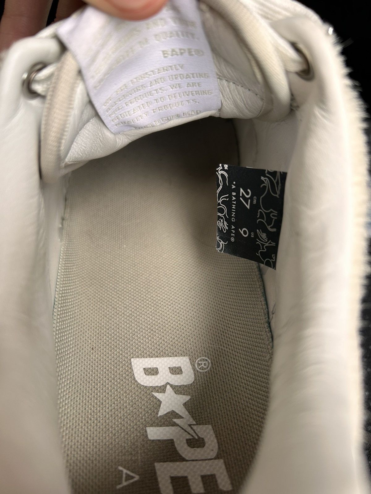 Bape Bape Sta #1 fur type Size US 9 / EU 42 - 6 Thumbnail