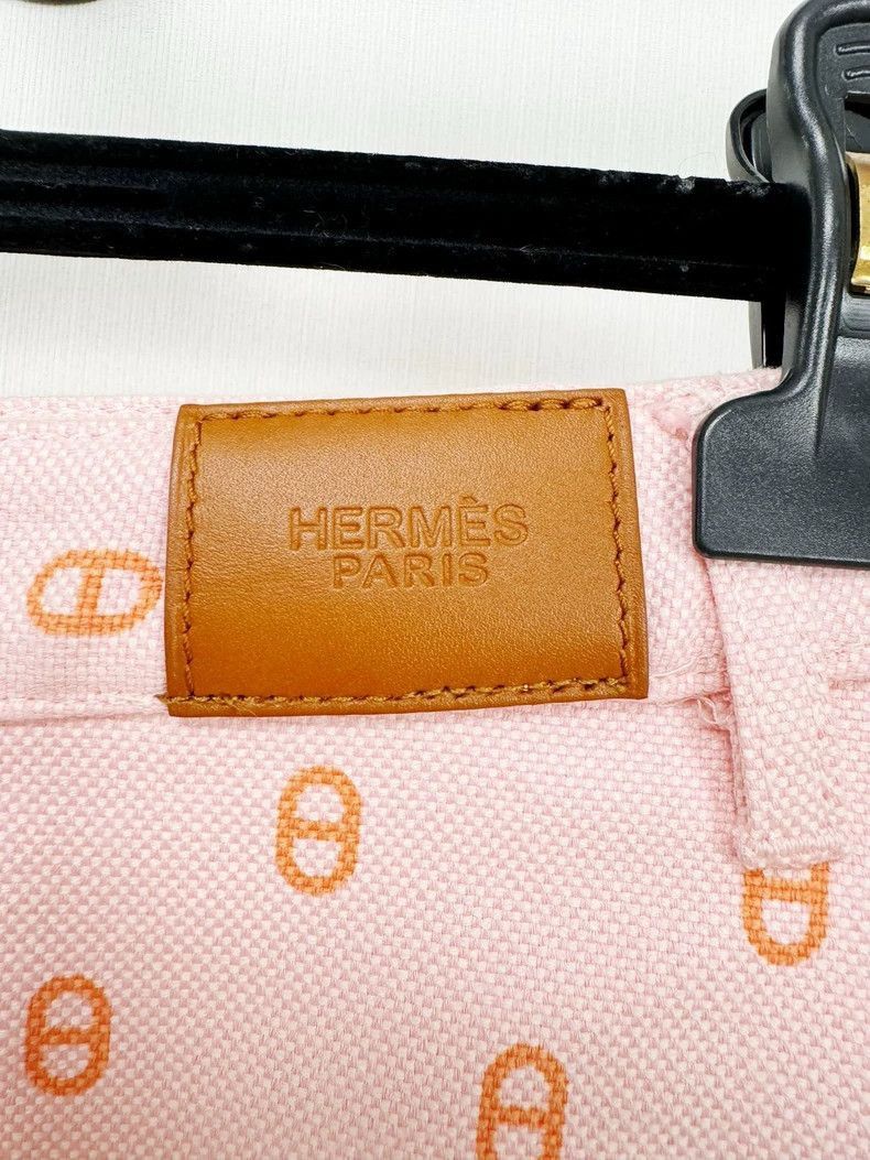 Hermes Hermes Pink Skirt with Tags-2506 Size 33" - 4 Thumbnail