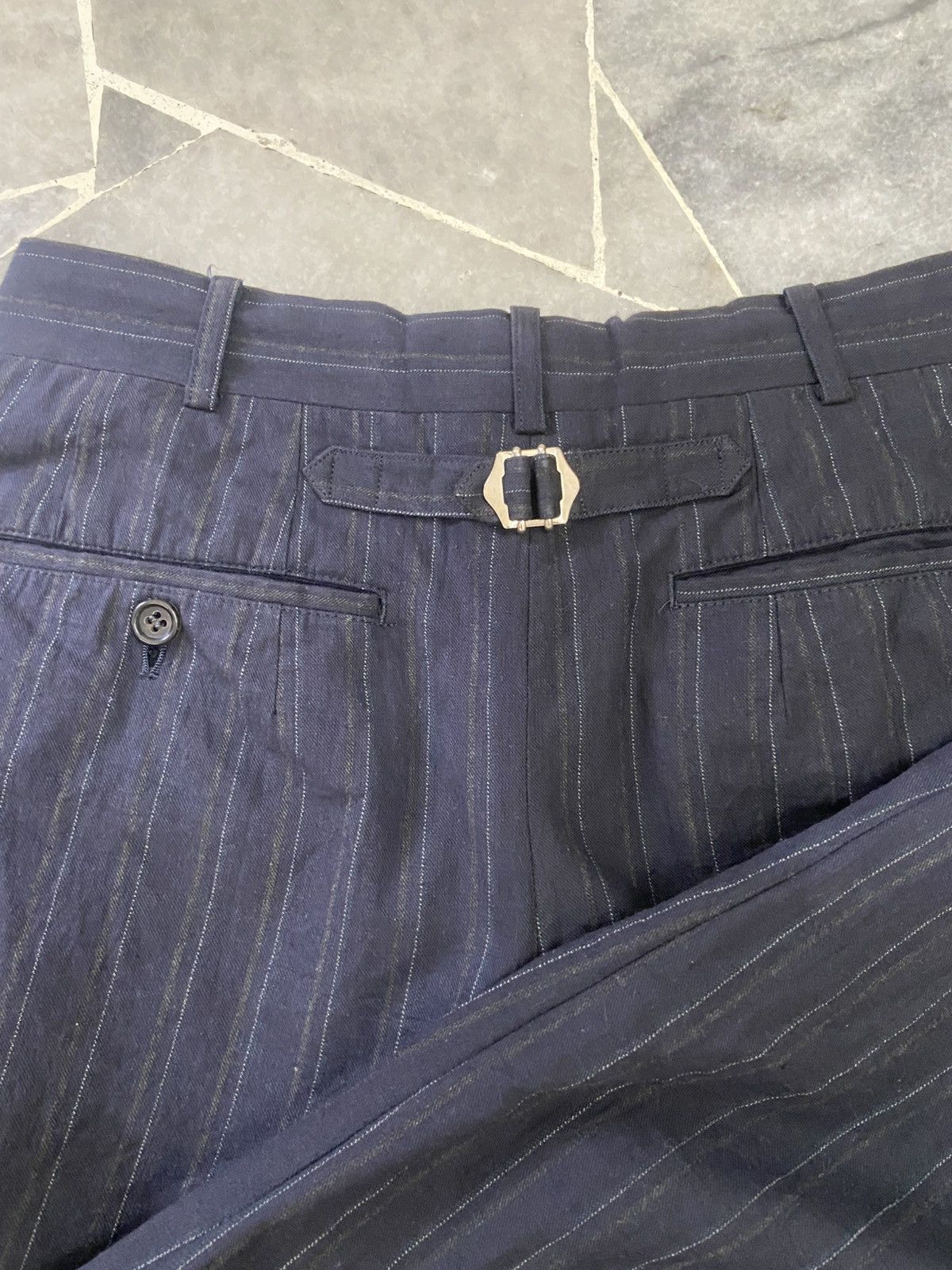 Comme des Garcons Homme CDG Homme Buckle Back Pants Size US 30 / EU 46 - 5 Thumbnail