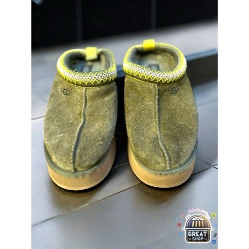 Ugg UGG TAZZ WOMEN / Unisex SLIPPERS SUEDE BURNT OLIVE US 8 /UK Size US 8 / IT 38 - 2 Thumbnail