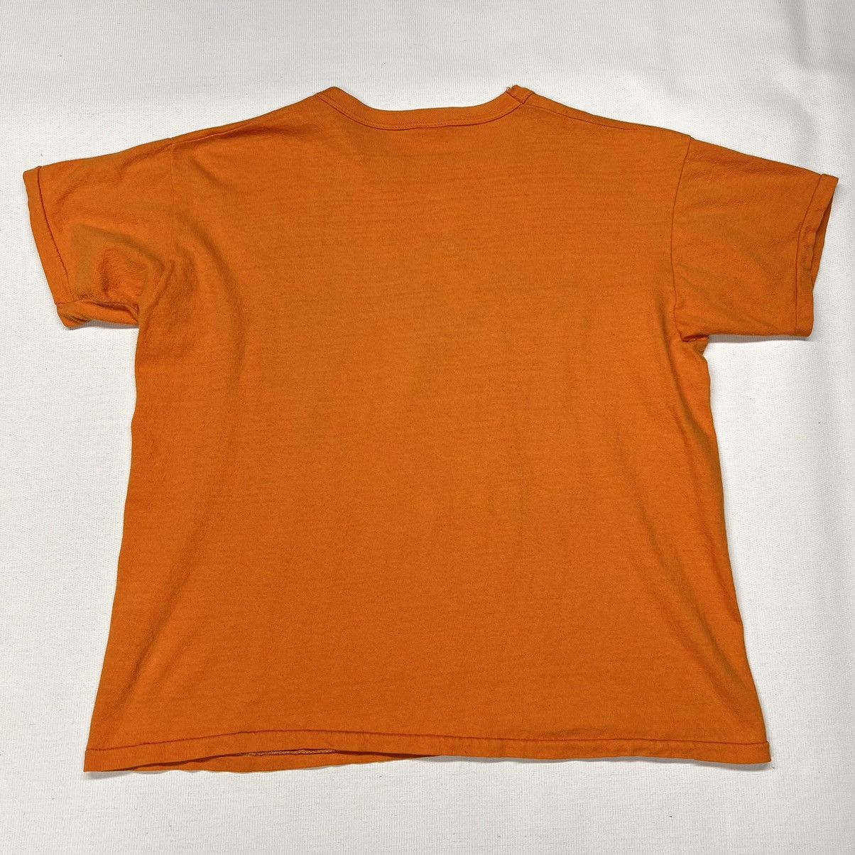 Russell Athletic × Vintage Russell Athletic Tee Shirt Orange Architect Single Stitch Size US M / EU 48-50 / 2 - 13 Thumbnail