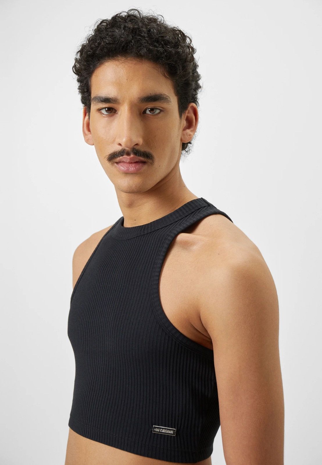 Han Kjobenhavn !DS! SS23 Han Kjobenhavn Light Ribbed Cropped Racer Top Size US M / EU 48-50 / 2 - 6 Thumbnail