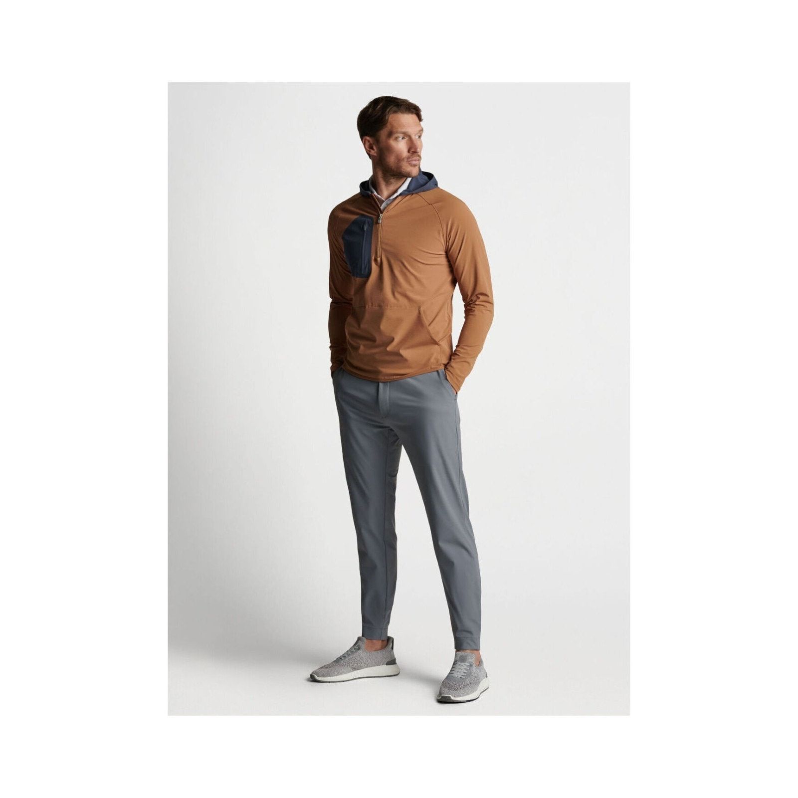 Peter Millar Peter Millar Men S Flex Adapt Wind Cheater Hoodie $198. Size US S / EU 44-46 / 1 - 3 Thumbnail