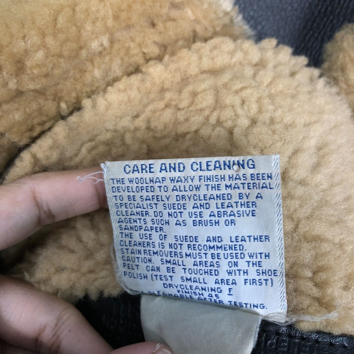 Canterbury of New Zealand 🔥VINTAGE GENUINE LEATHER JACKET SHEARLING CANTERBURY Size US M / EU 48-50 / 2 - 22 Thumbnail