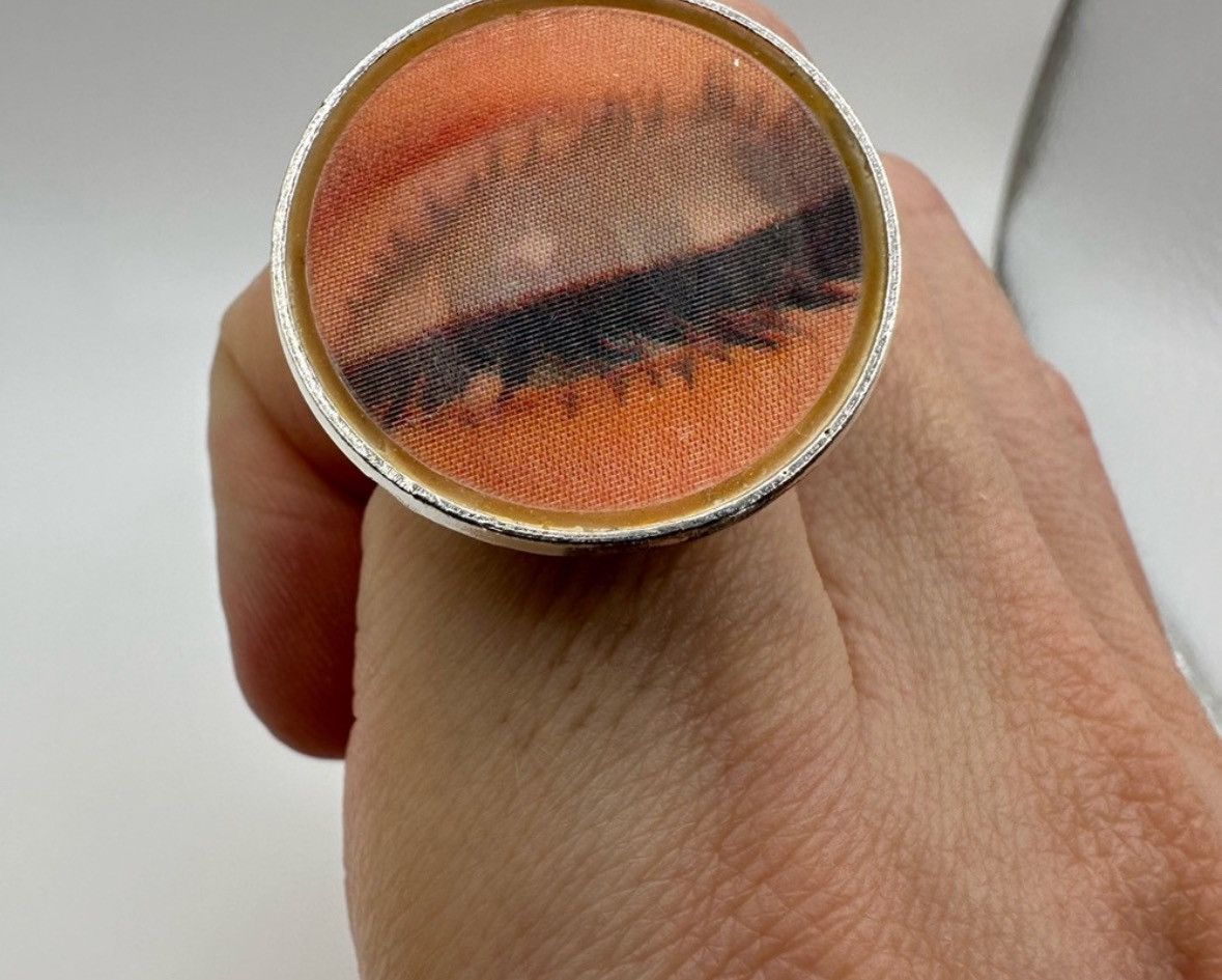 Flight Club Tyler Durden Eye Wink Ring- RARE Size ONE SIZE - 6 Thumbnail