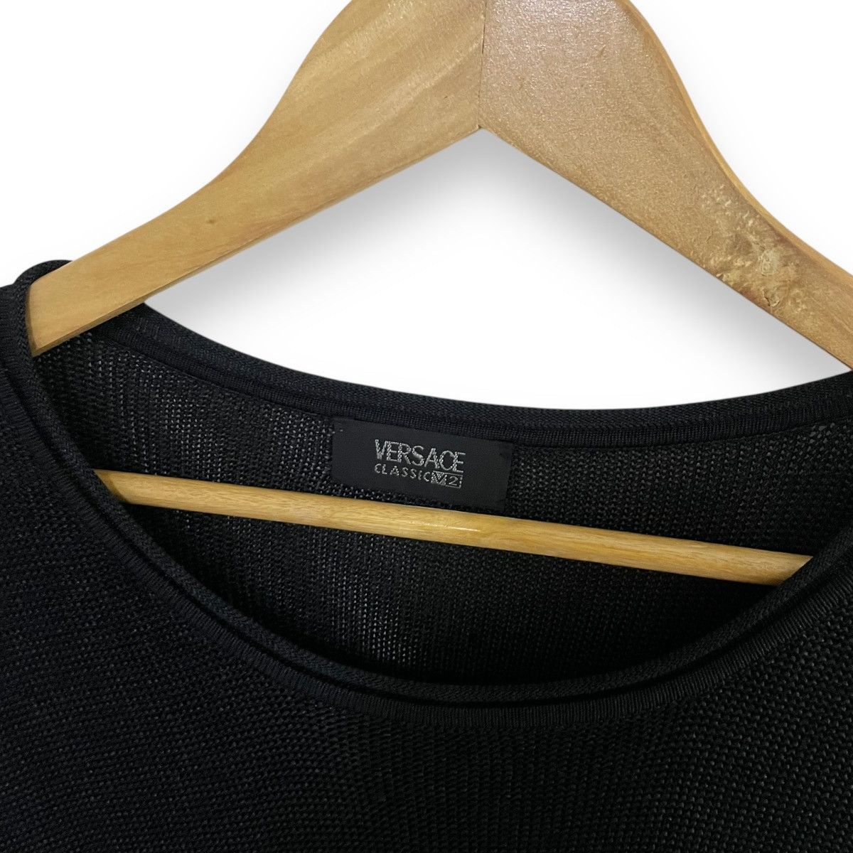 Versace ORIGINAL VERSACE PREMIUM BLACK ON BLACK LUXURY DESIGNER Size US L / EU 52-54 / 3 - 6 Thumbnail