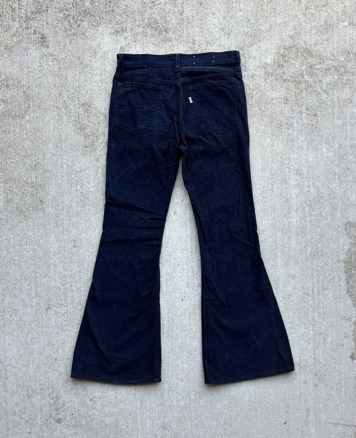 image of Levis x Vintage 70’S Levi’S Corduroy Flares Pants 30X32 in Dark Navy, Men's