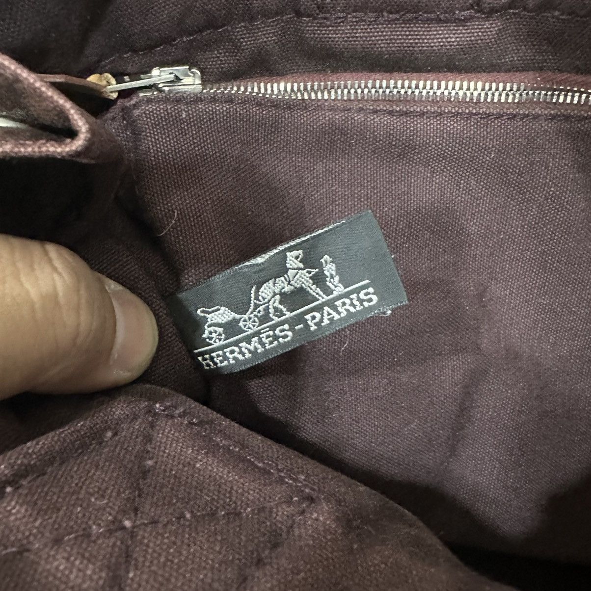 Hermes ‼️LASTDROP‼️ HERMES FOURRE TOUT PM CANVAS HAND TOTE BAG Size ONE SIZE - 10 Thumbnail