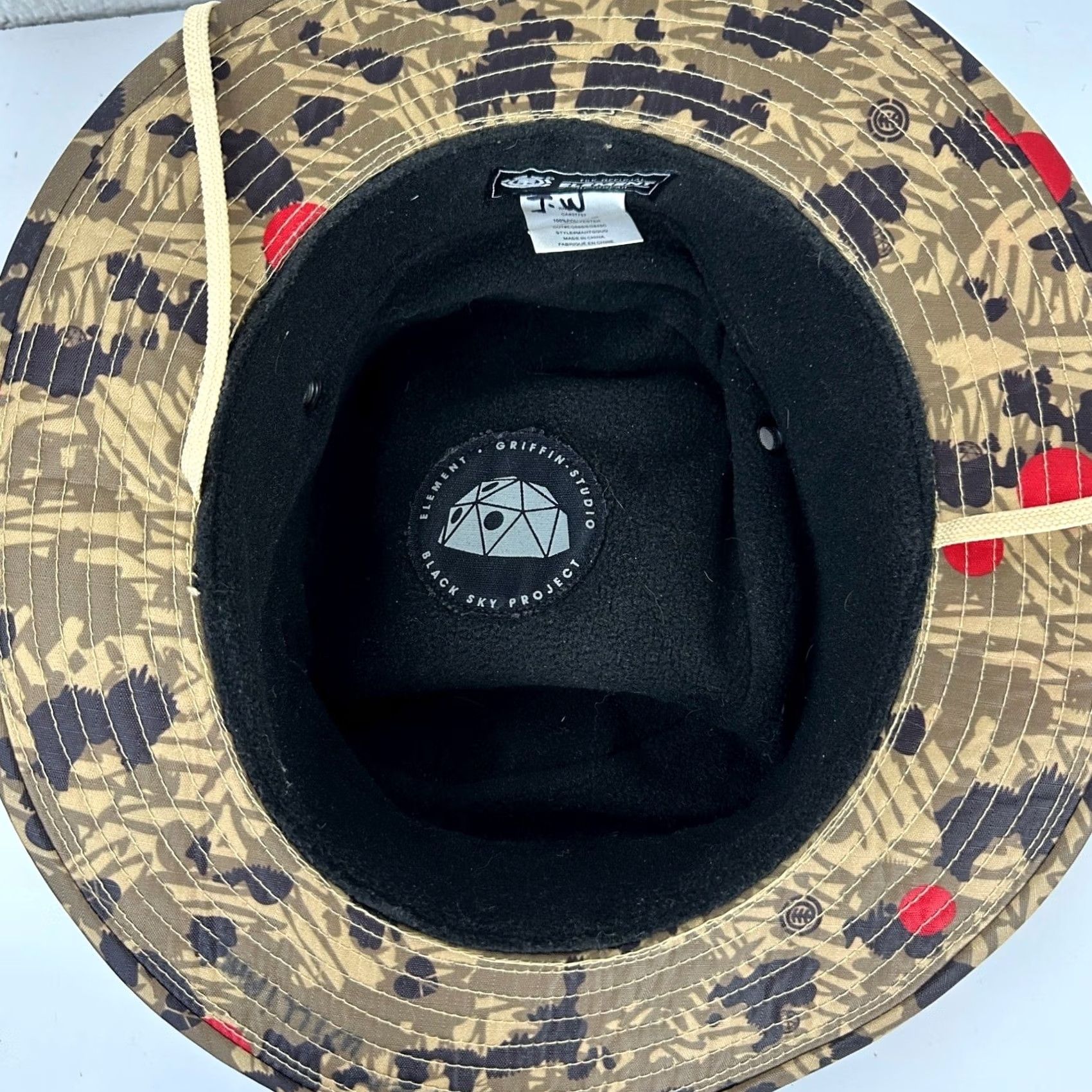 Element Element Guard Boonie Hat Black Sky Project Griffin Camo S/M 57CM Mens Size ONE SIZE - 4 Thumbnail