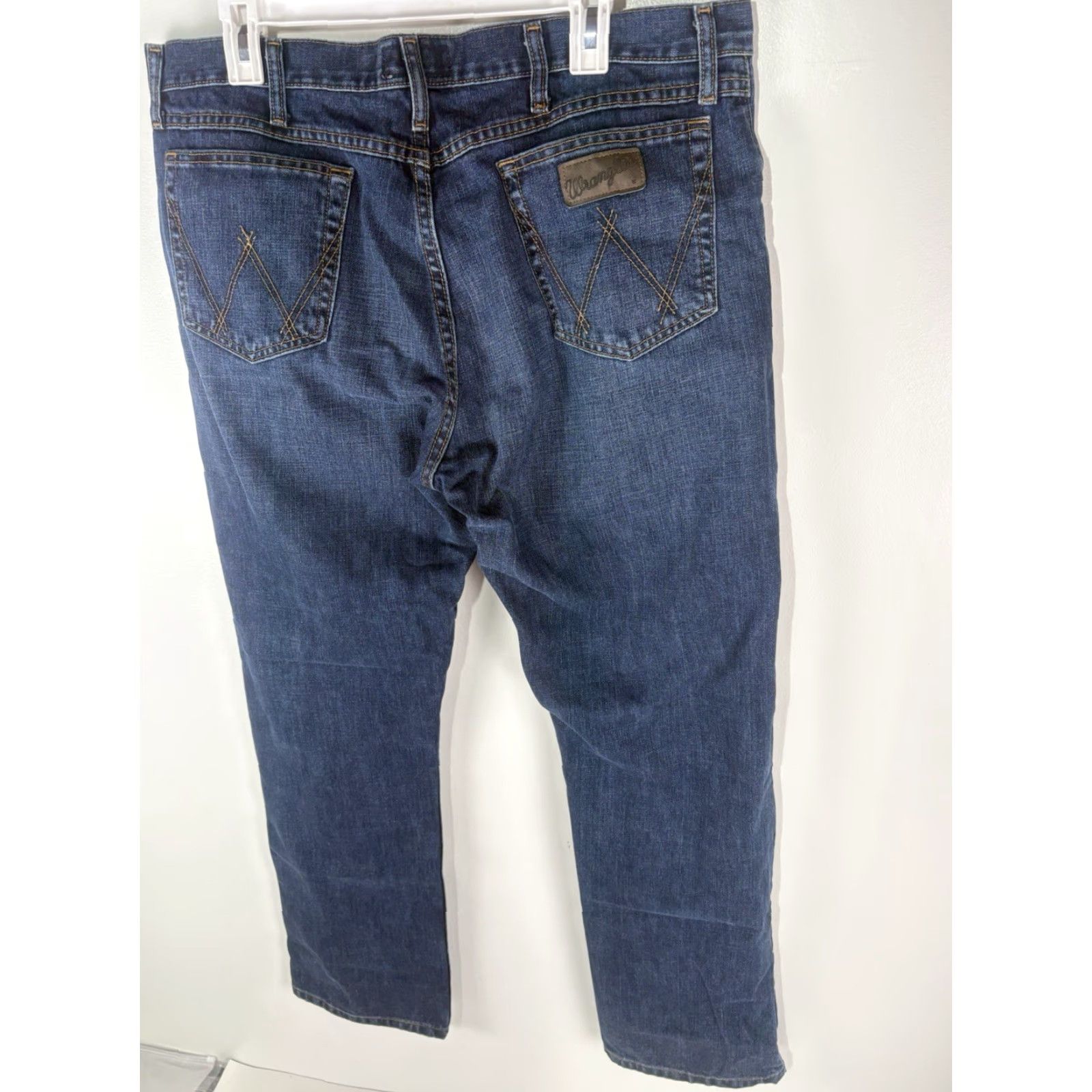 Wrangler Wrangler 20X Competition Jeans Men’s Regular Fit Size 38x32 Dark Wash Blue Cowboy Size US 38 / EU 54 - 5 Thumbnail