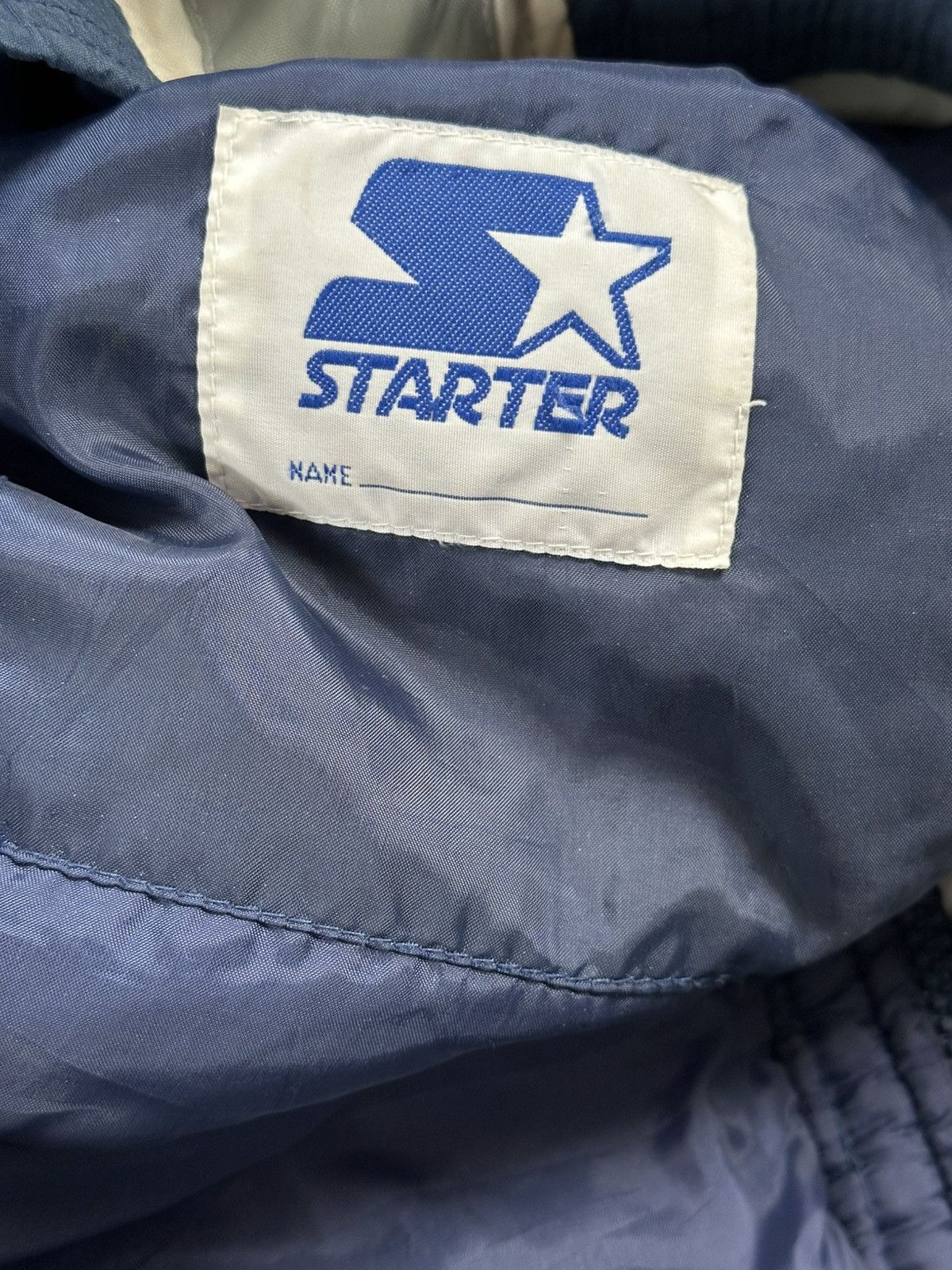 NFL × Vintage Vintage 90’s Dallas Cowboys Starter Full Zip Jacket Size US M / EU 48-50 / 2 - 9 Thumbnail