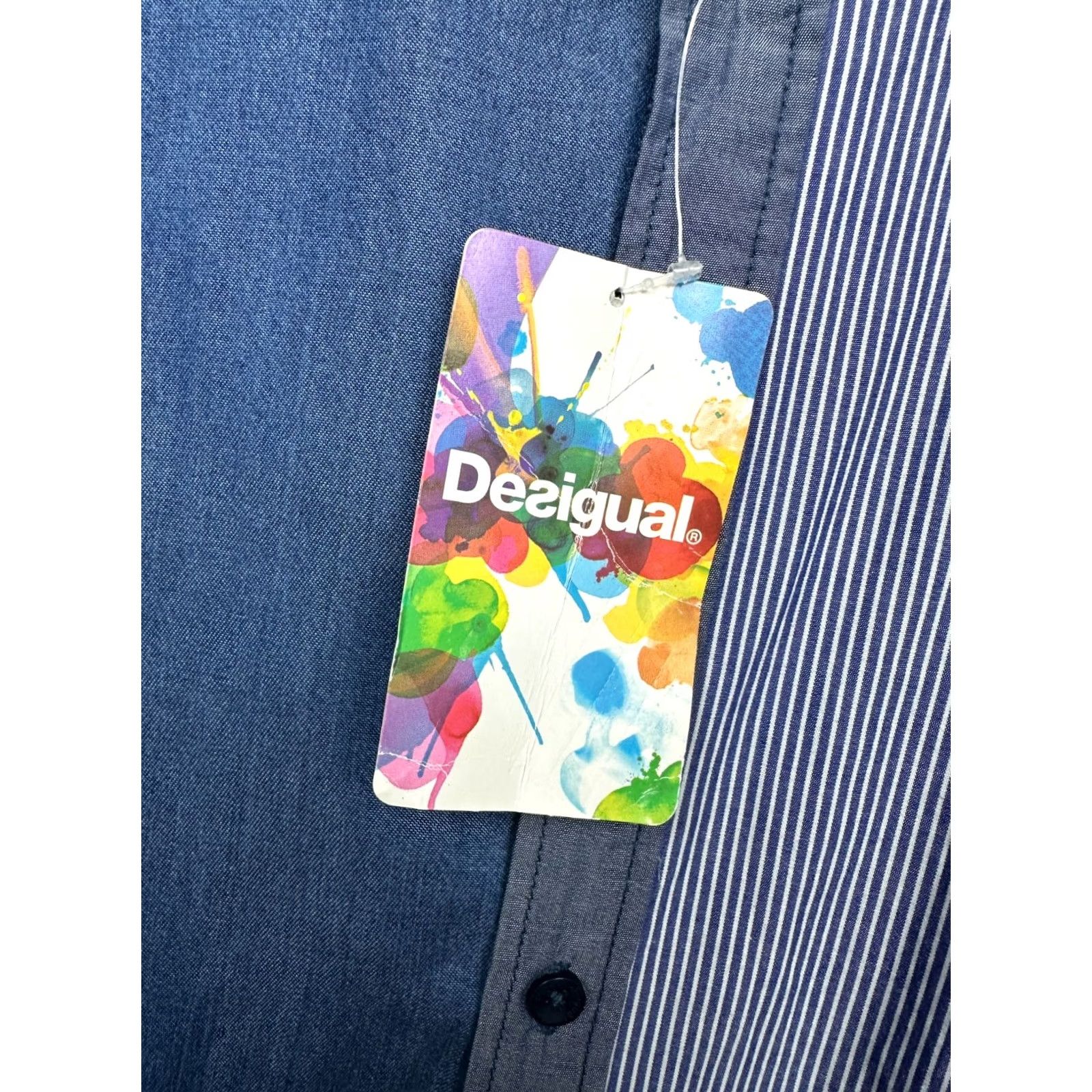 Desigual NEW!! Desigual Mens Long Sleeve Shirt Size L - 82cm - Ukraine Size US L / EU 52-54 / 3 - 4 Thumbnail