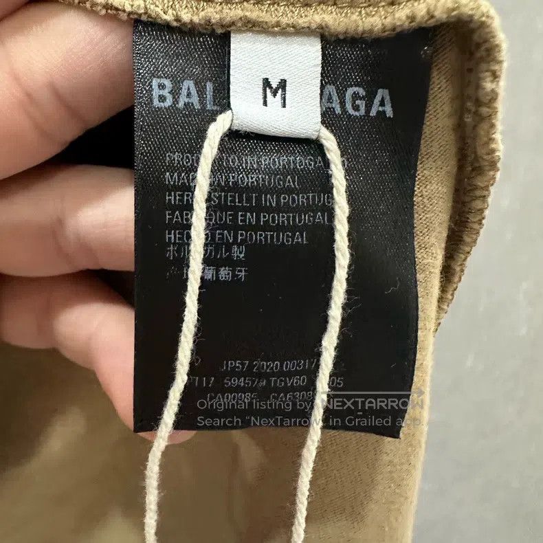 Balenciaga Balenciaga Wheat Pattern Short Sleeve Size US M / EU 48-50 / 2 - 5 Thumbnail