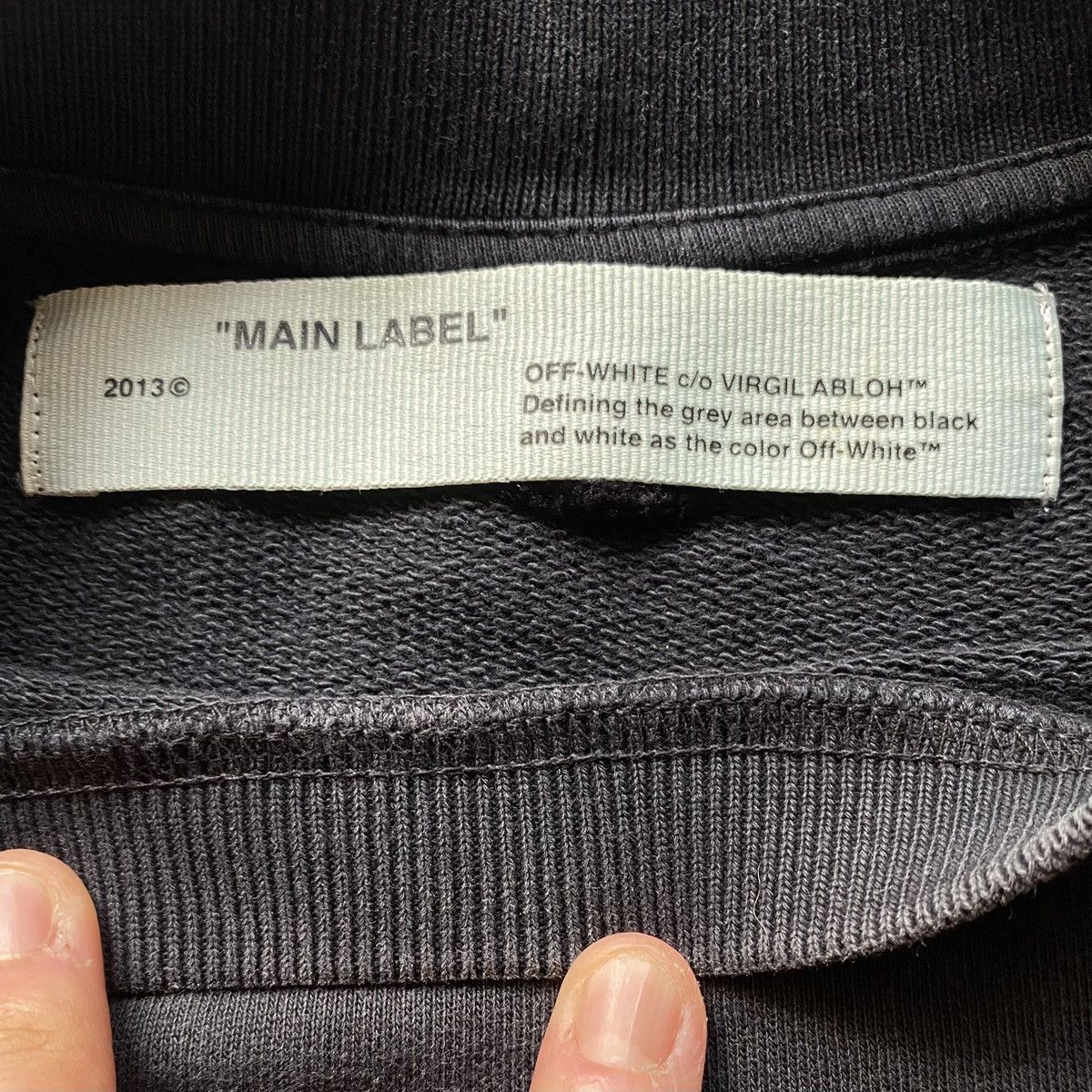 Off-White FW18 3D Line Crewneck Sweater Size US XL / EU 56 / 4 - 3 Thumbnail