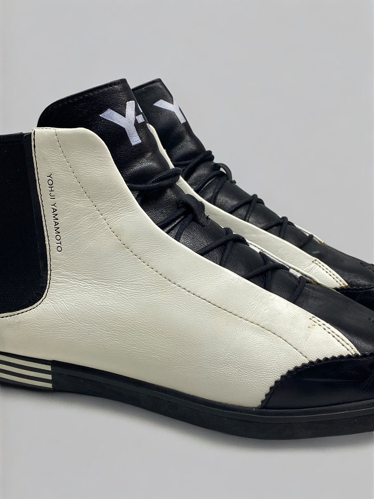 Yohji Yamamoto Vintage Y-3 Yohji Yamamoto Adidas Brogue Sneakers Futuristic Size US 7.5 / EU 40-41 - 4 Thumbnail