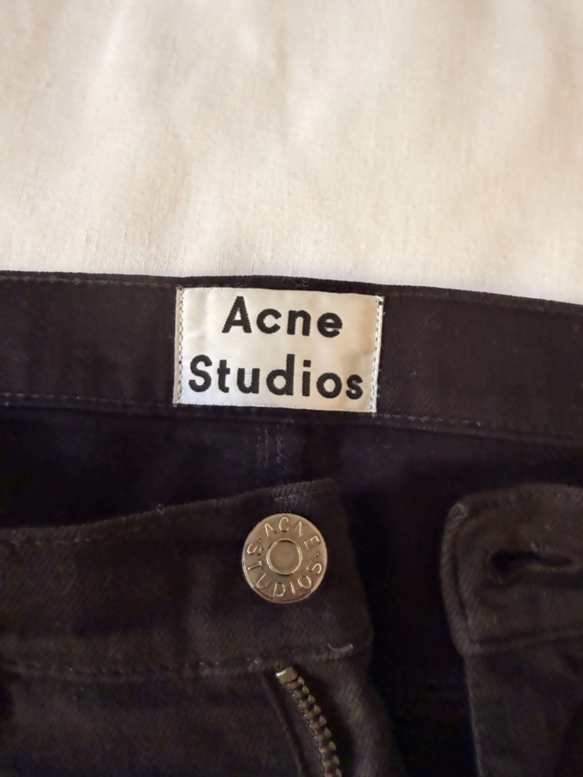 Acne Studios Acne Studios Max Stay Cash 32 Black — Gently Used Size US 32 / EU 48 - 4 Thumbnail