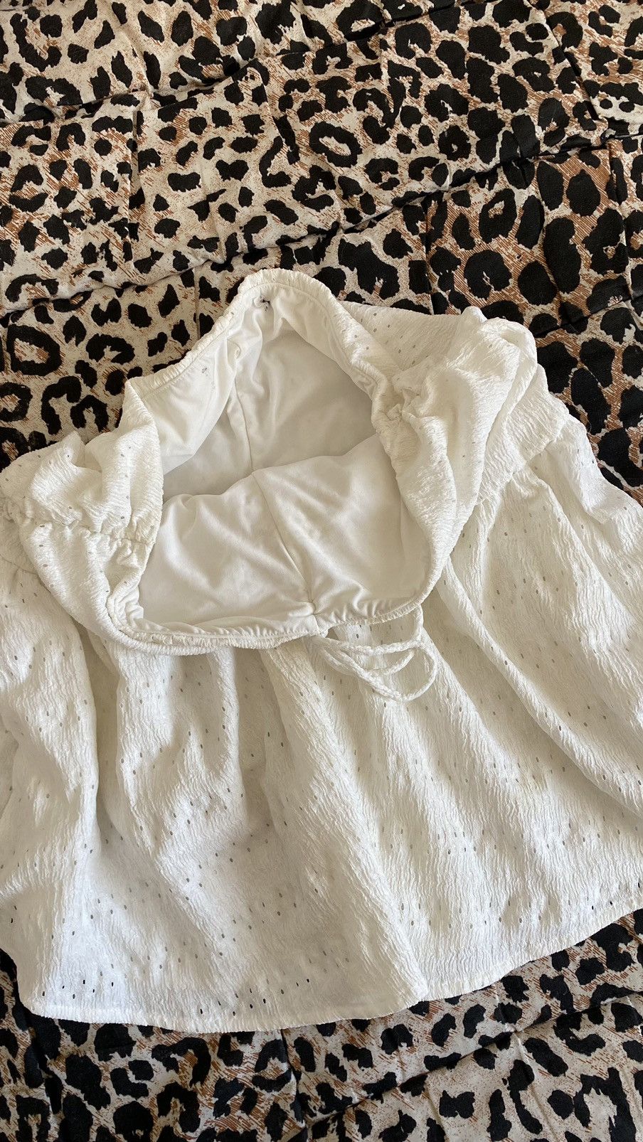 Vintage Vintage white midi shirt Size 27" / US 4 / IT 40 - 5 Thumbnail