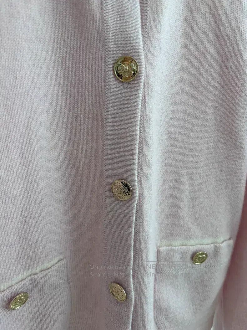 Chanel Chanel Pink doll collar cardigan coat Size XS / US 0-2 / IT 36-38 - 3 Thumbnail