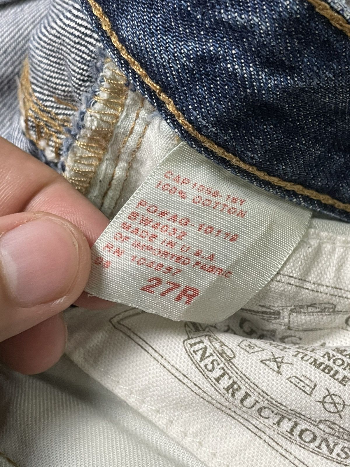 AG Adriano Goldschmied × Vintage AG ADRIANO GOLD SCHMIED BOOTCUT JEANS (103) Size US 30 / EU 46 - 8 Thumbnail