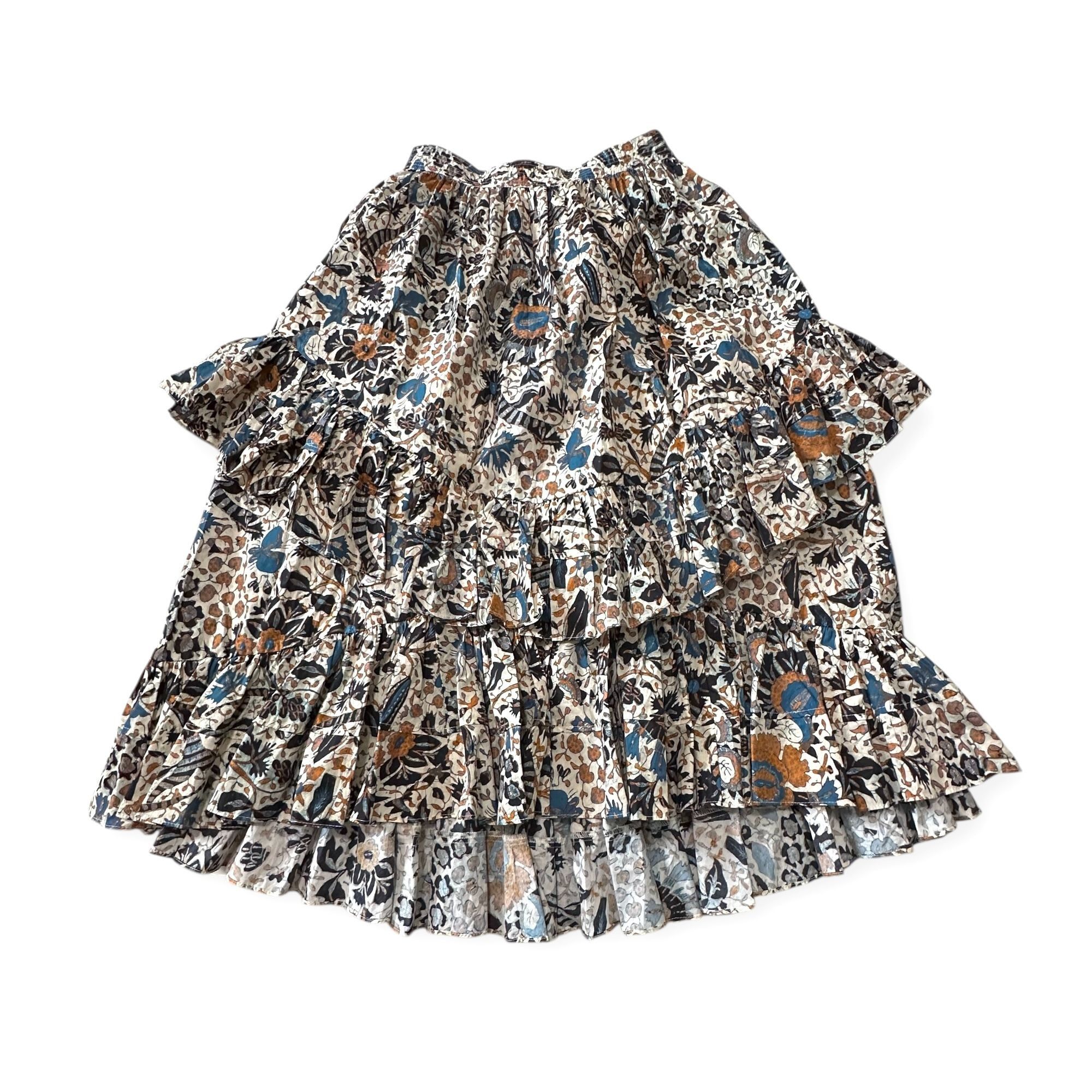 Ulla Johnson Ulla Johnson Allegra Skirt in Clematis Size 6 NWT Size 28" / US 6 / IT 42 - 5 Thumbnail