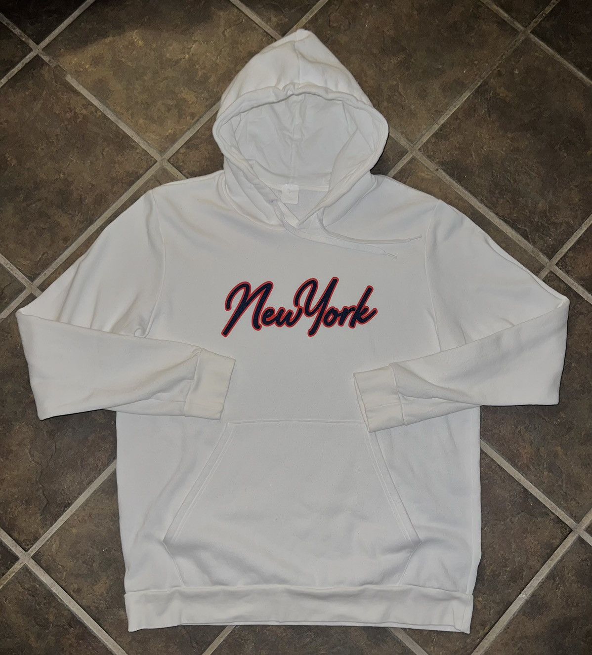 Vintage VINTAGE NEW YORK HOODIE Size US XL / EU 56 / 4 - 2 Thumbnail