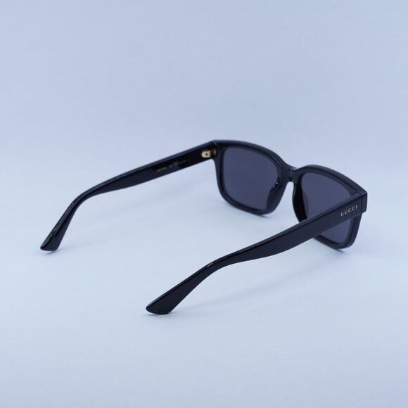 Gucci Gucci GG1583S 001 Sunglasses Black Square Frame, Grey Lenses Size ONE SIZE - 10 Thumbnail