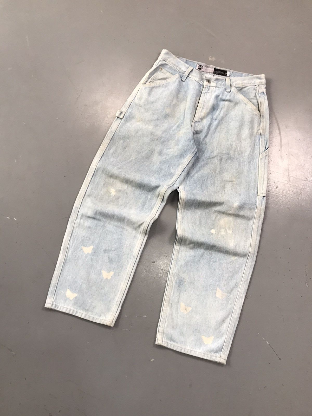 Levi's × Vintage Vintage Levi’s silver tab Sun fade carpenter denim Size US 34 / EU 50 - 2 Thumbnail