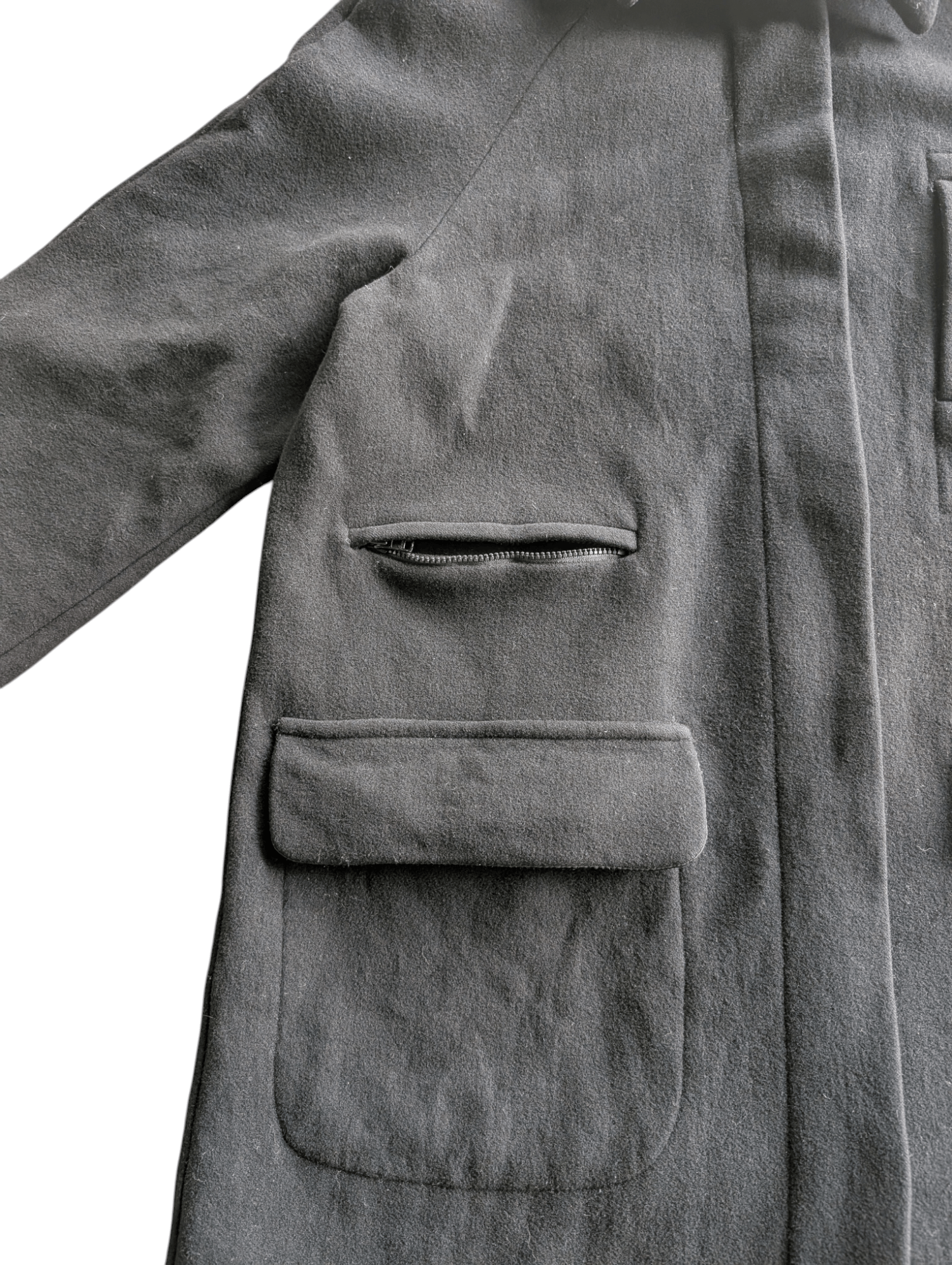 Other Vintage Sportmax Italy Lana Wool Long Jacket Size US M / EU 48-50 / 2 - 4 Thumbnail