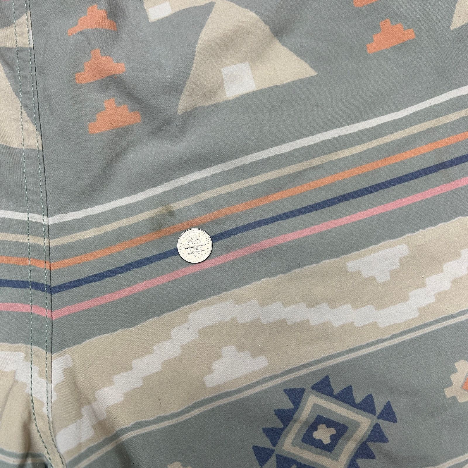 Faherty Faherty Beacon Trunk in Center Lodge Men's Medium 7" Shorts Size US 29 - 9 Thumbnail