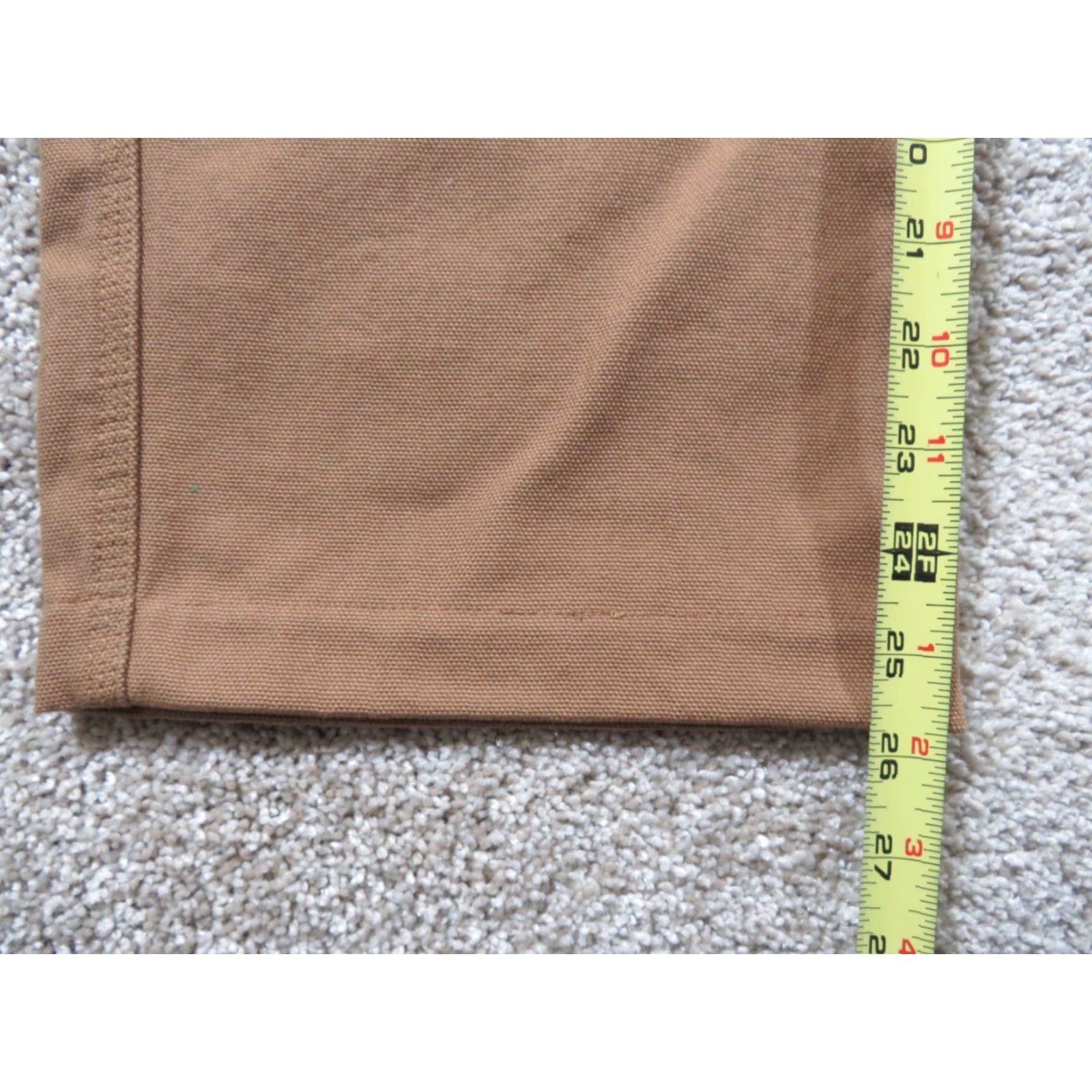 Duluth Trading Company Duluth Trading Co Pants Men 34x26 Brown Cargo Relaxed Fit Workwear Duck Canvas Pants Size US 34 / EU 50 - 4 Thumbnail