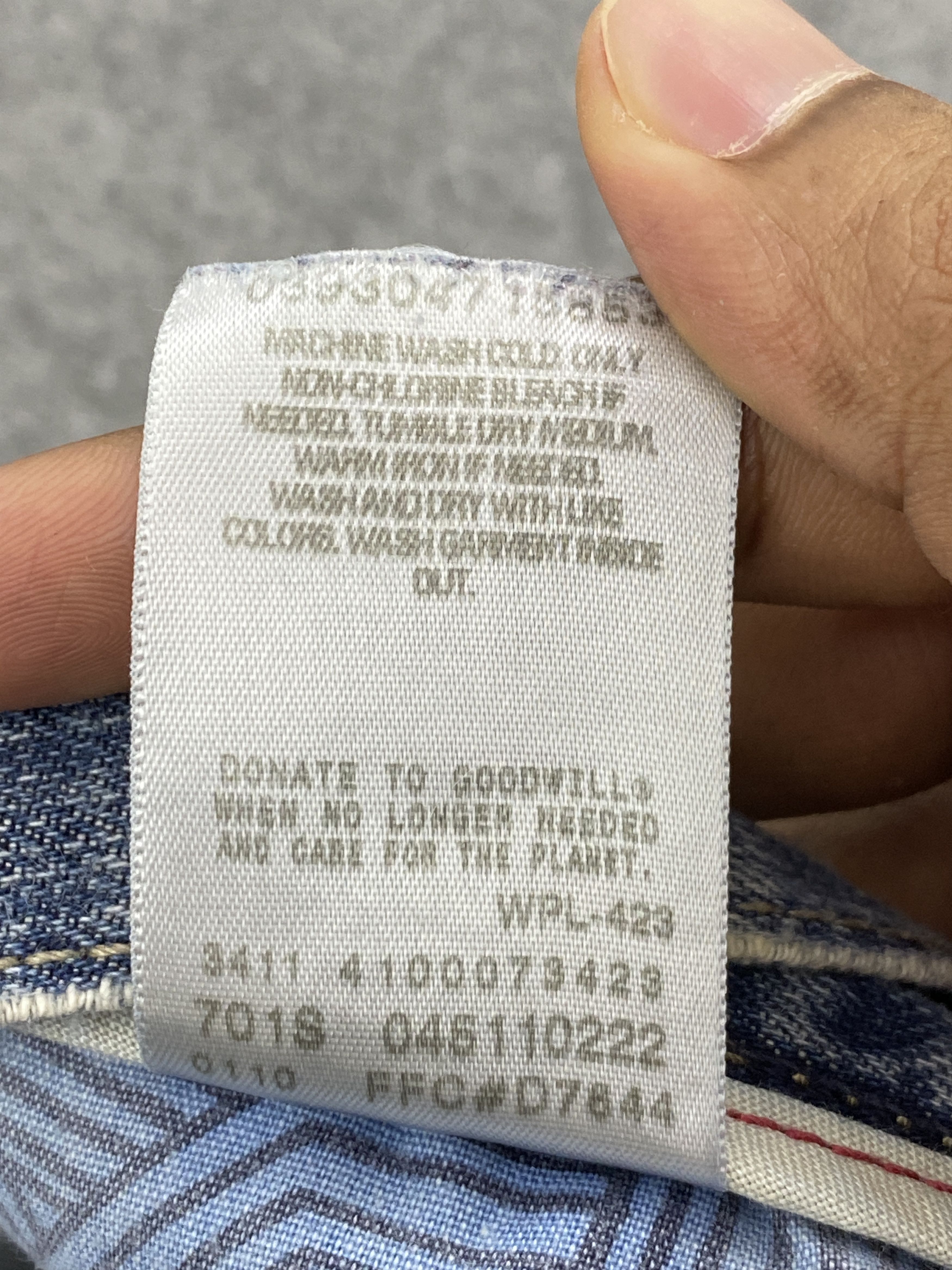 Levi's Vintage Levis 511 Skinny Fit Distressed Denim DP2622 Size US 28 / EU 44 - 12 Thumbnail