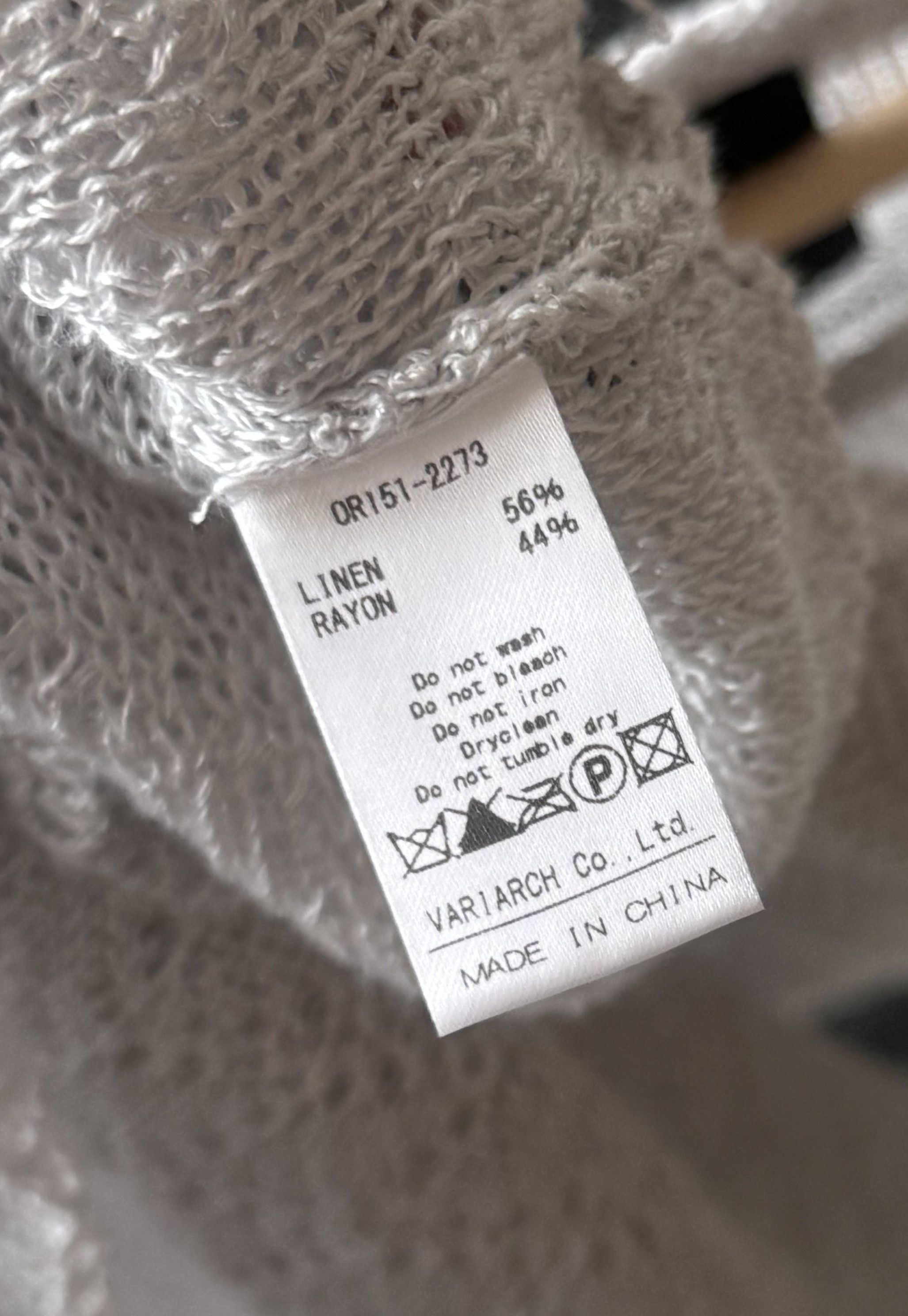 Japanese Brand Ouret Linen/Rayon long sleeve Size US M / EU 48-50 / 2 - 4 Thumbnail