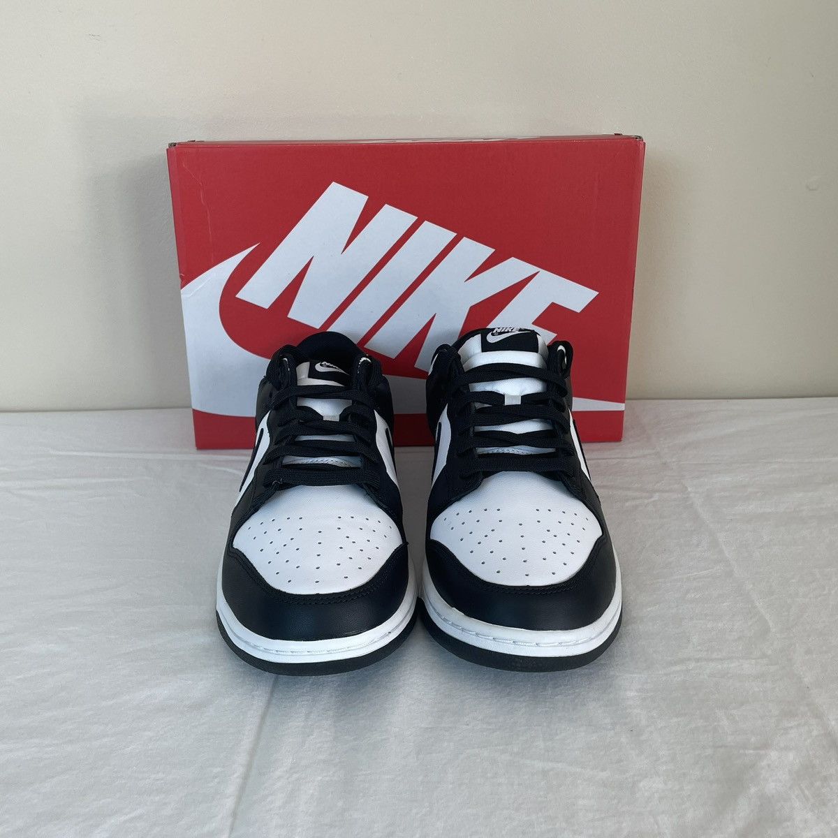 Nike Nike Dunk Low Black White Panda Mens US Size 12 DD1391-100 Size US 12 / EU 45 - 3 Thumbnail