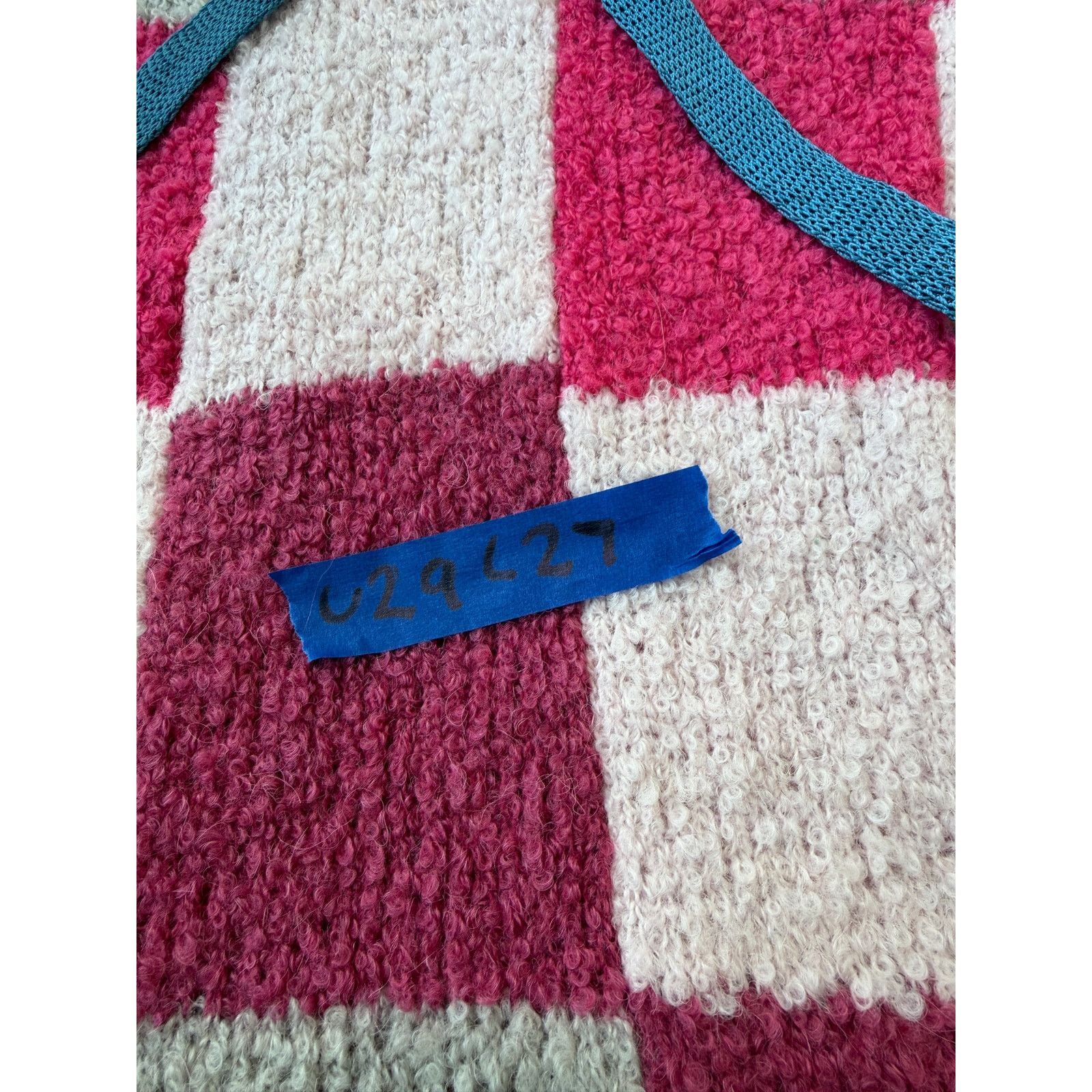 Camp High Camp High Checkered Wool/Alpaca Blend Hoodie Size US M / EU 48-50 / 2 - 6 Thumbnail